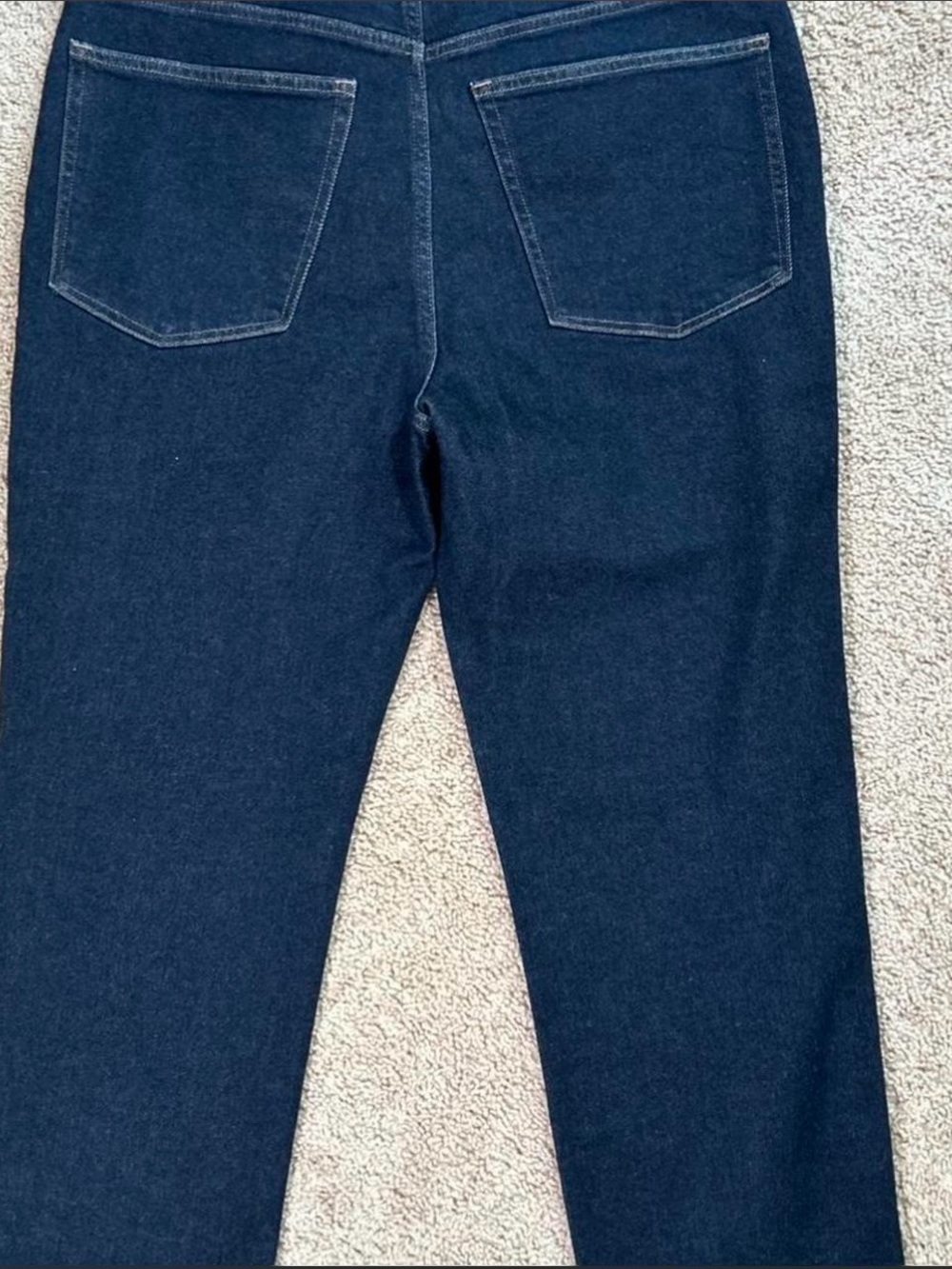 J.Crew High-Rise Stovepipe Jeans in Dark Wash - Size 31P (Petite) EXCELLENT - Picture 5 of 5